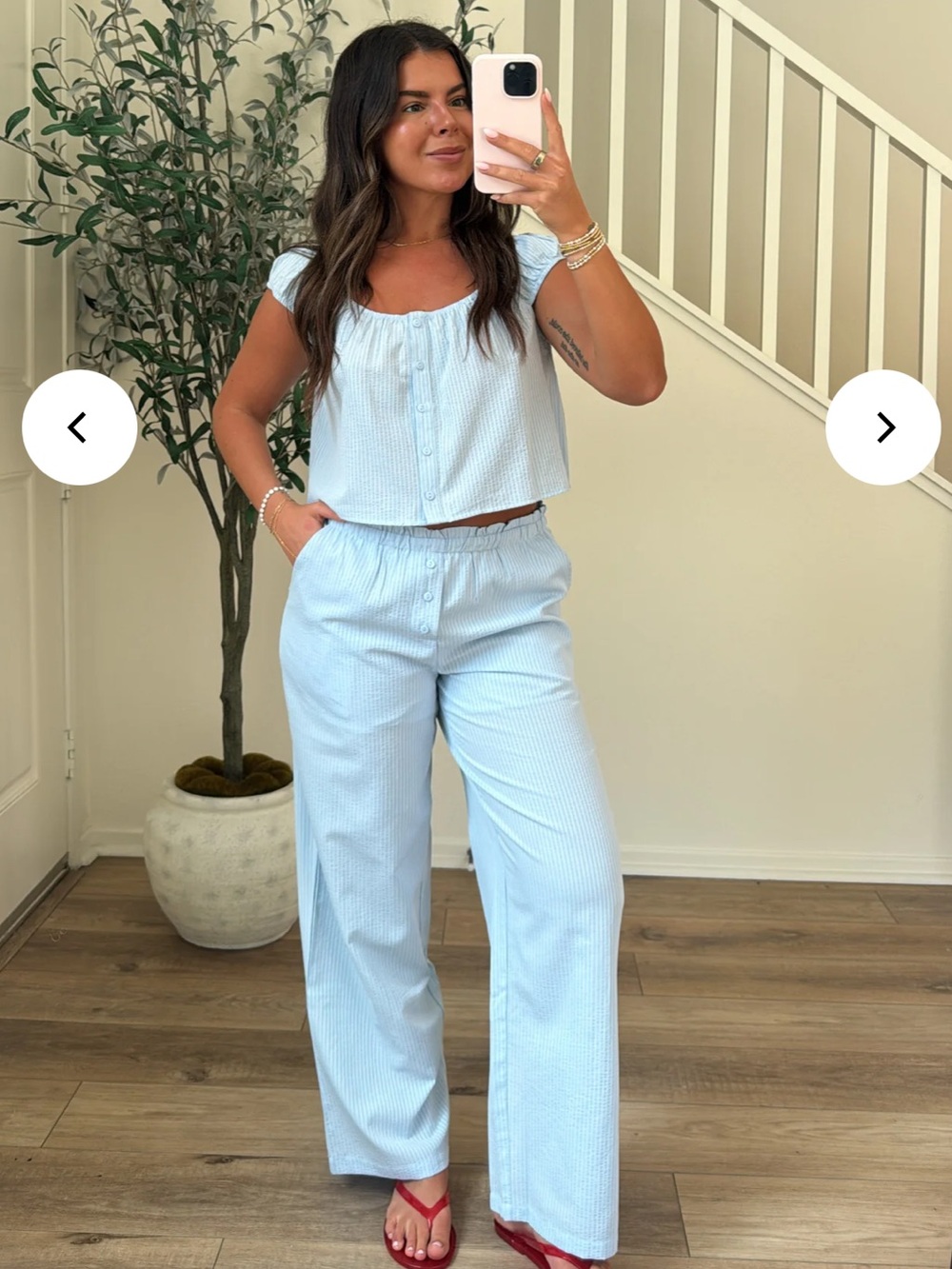 Le lis Light Blue Women's set